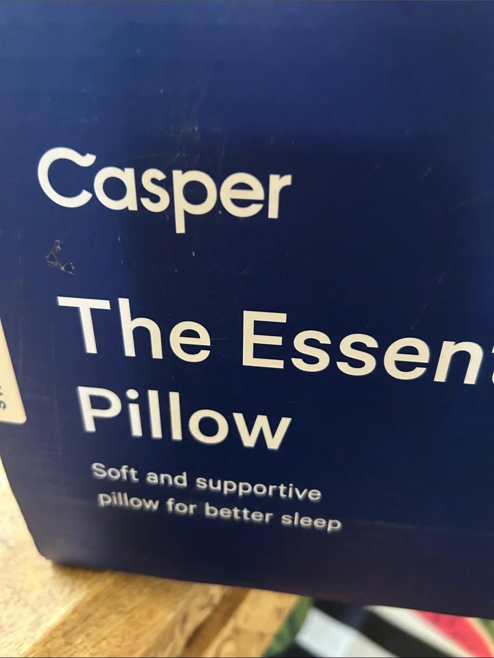 Casper Standard Pillow in White - Soft Support Better Sleep $67.50 on Amazon